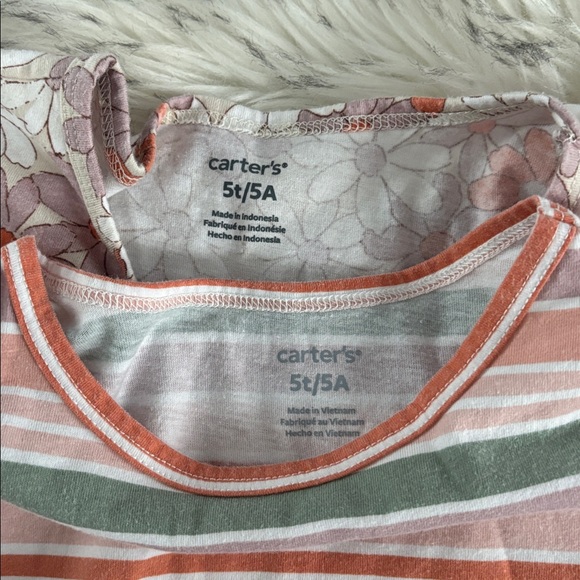 5T 3 Toddler Girl Carters Summer Dresses - Picture 5 of 6